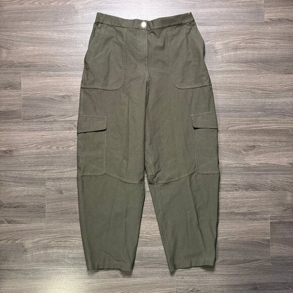 Lululemon Women's Light Utilitech Cargo Pocket High-Rise Pant - Army Green - Picture 4 of 11